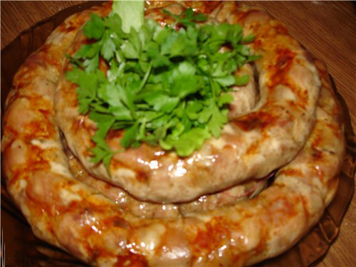 изображение Домашняя колбаса рецепт в домашних условиях с фото