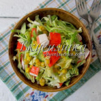 изображение Салат из капусты белокочанной рецепты с фото