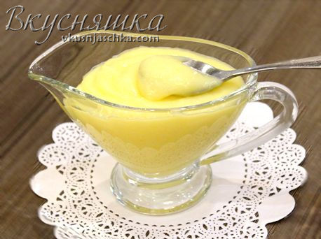 изображение Лимонный крем для торта