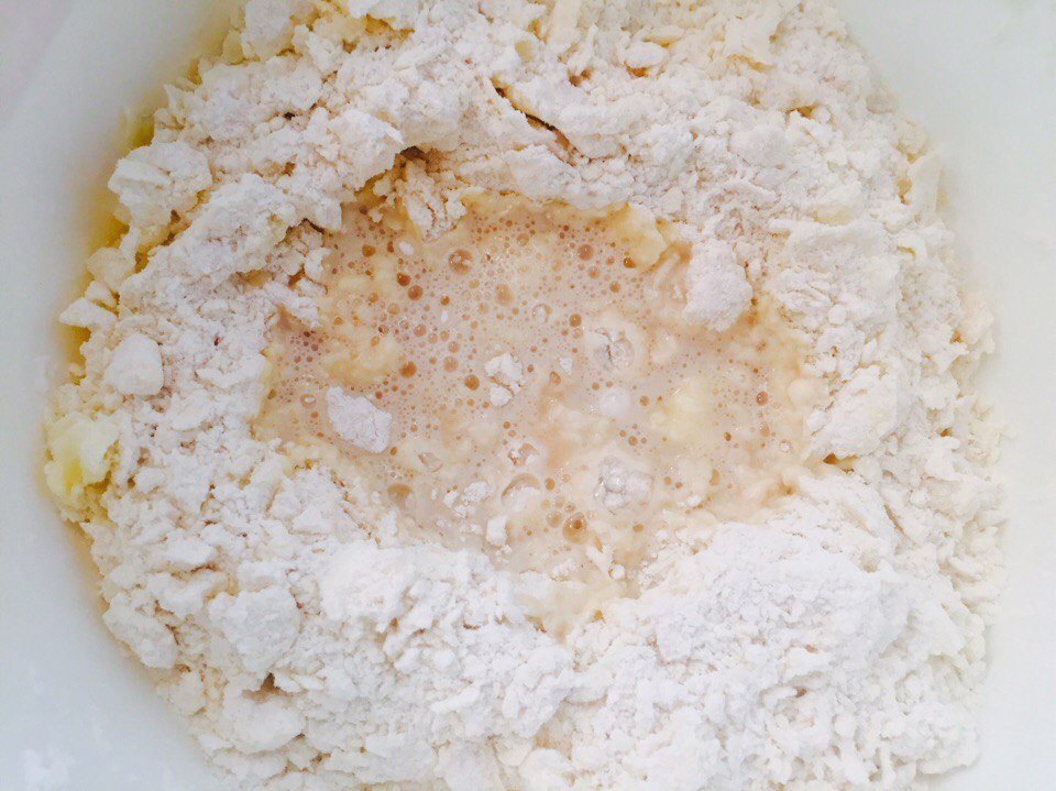 изображение "Тесто для пирога песочно-дрожжевое"